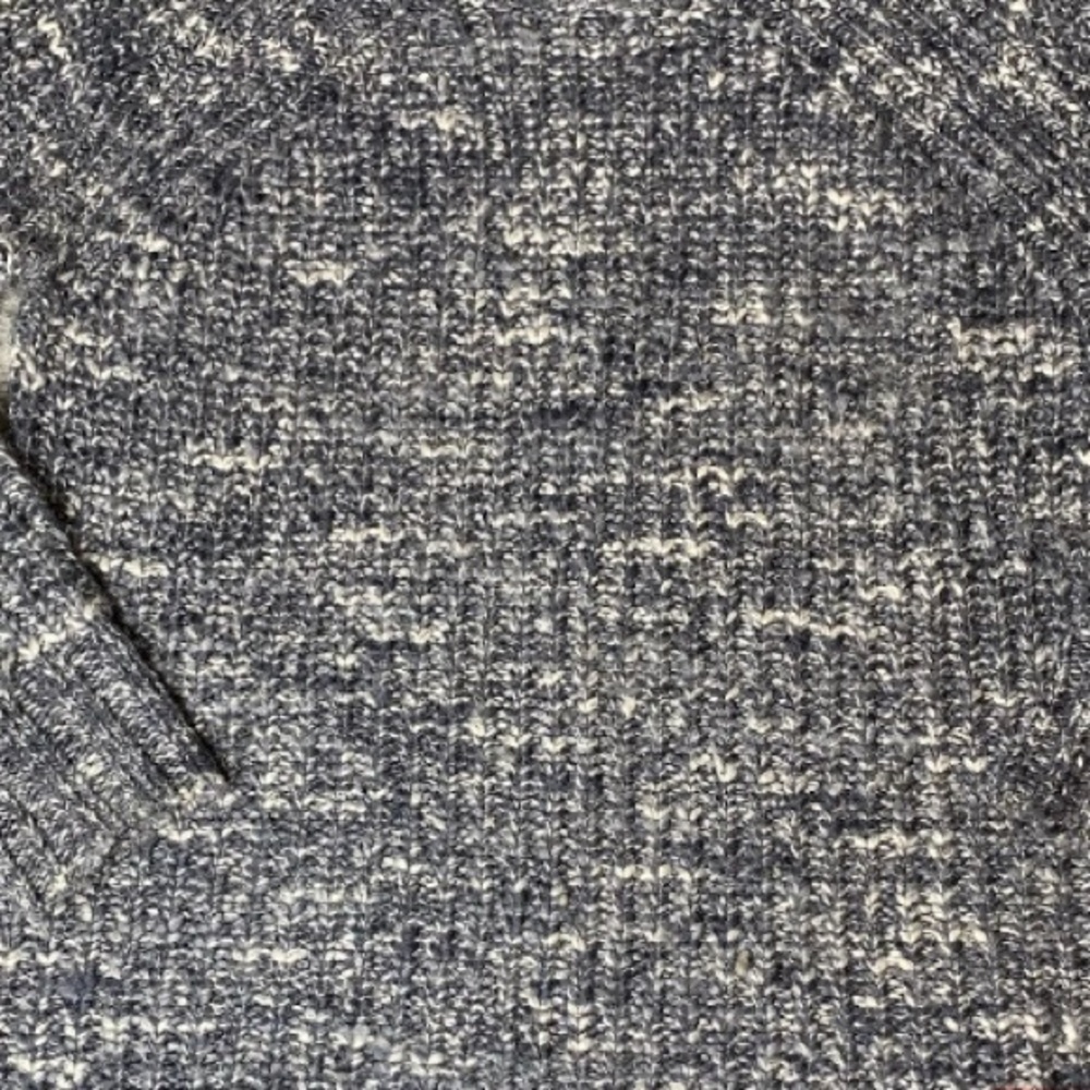 3/$20 Ruff Hewn Blue and White Knit Sweater LARGE - Picture 6 of 13